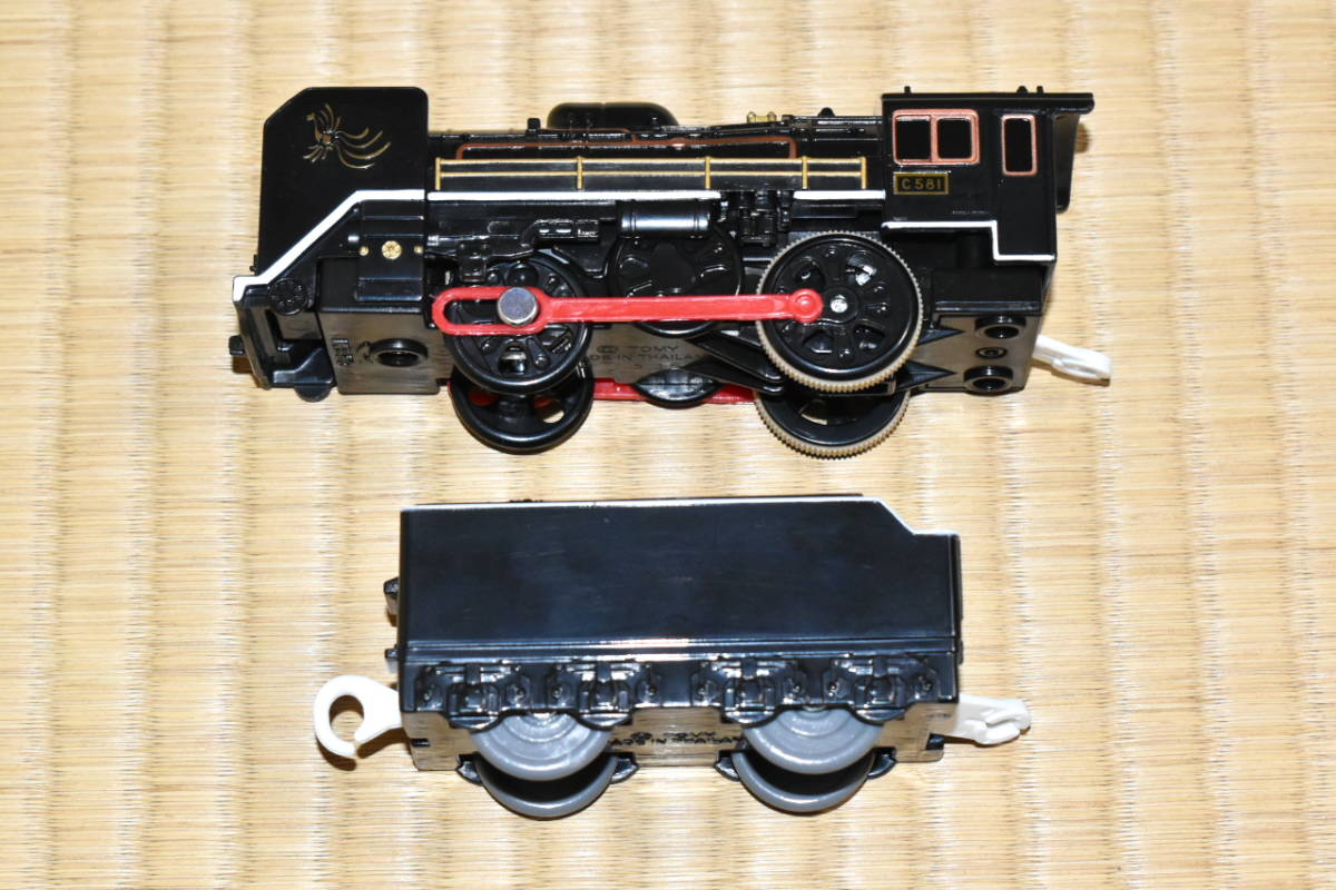 [P124] 中古お宝 プラレール C58 蒸気機関車 1号機 京都鉄道博物館の画像6