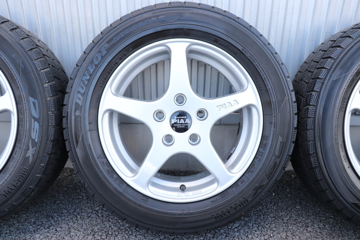 フォルクスワーゲン　ゴルフ5.6.7装着可能　PIAA＆ダンロップDSX　195/65R15　4本セット_画像4