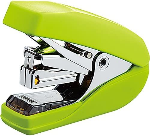■ Желтый зеленый _ Одиночный элемент ■ Kokuyo Bochikisstapler Power Latch Kiss 32 кусочки желтый зеленый SL-MF55-02YG