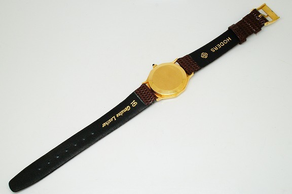 A21 作動良好 ベルト CATENA SWISS MADE スイス製 18K GOLD ELECTRO