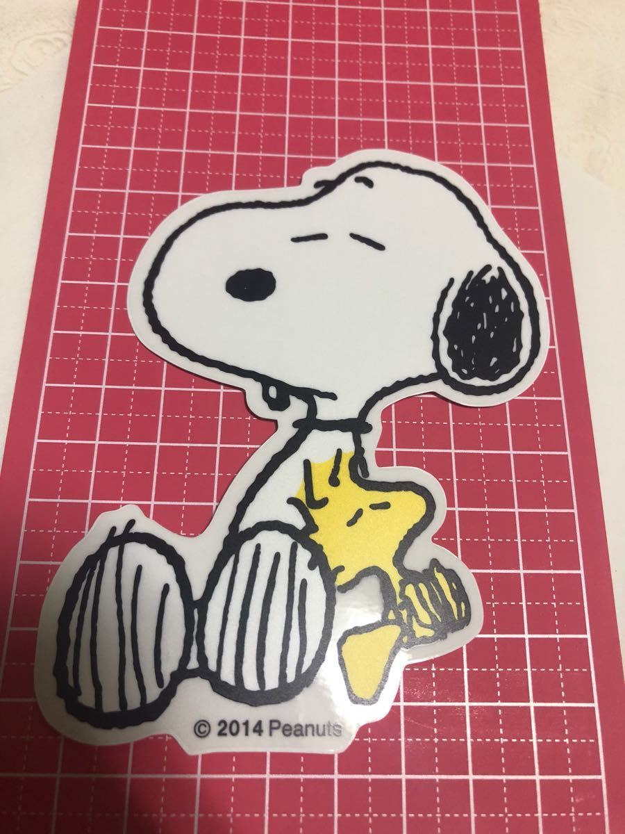 PEANUTS SNOOPY スヌーピー ステッカー (13)_画像1