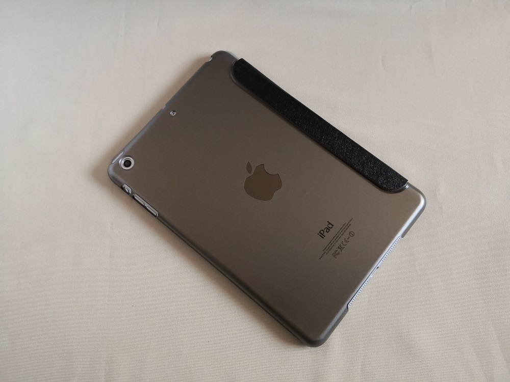 (薄型 軽量) iPad min/mini2/mini3 共用 ブラック レザー スマートケース_画像6