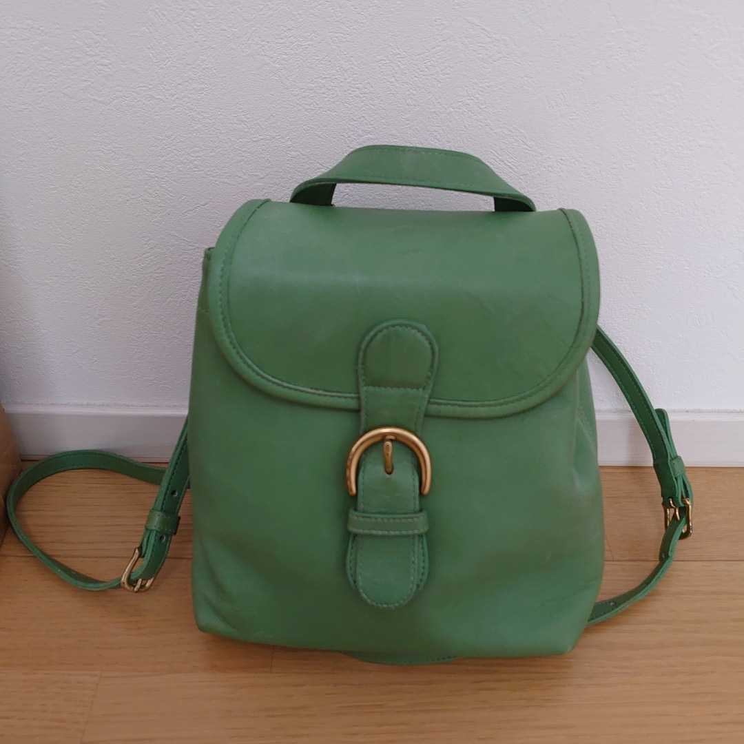 ヤフオク! - オールドコーチ ミニリュック☆グリーン