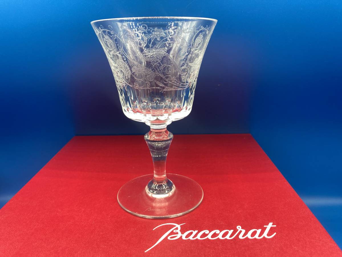 【未使用 保管品 箱なし】Baccarat バカラ　★パルメ　★ワイングラス　★サイズ 90mm×高さ140mm