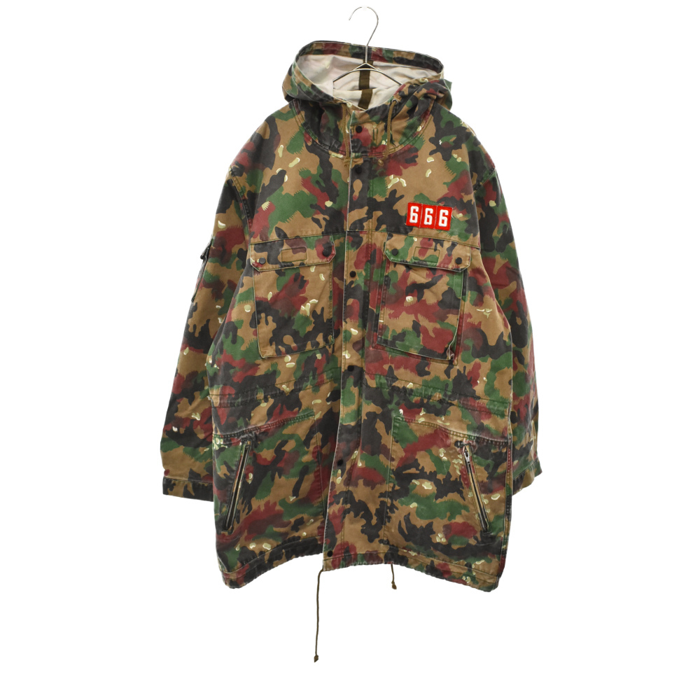 supreme シュプリーム フィールドパーカー ミリタリー 迷彩 Mサイズ-