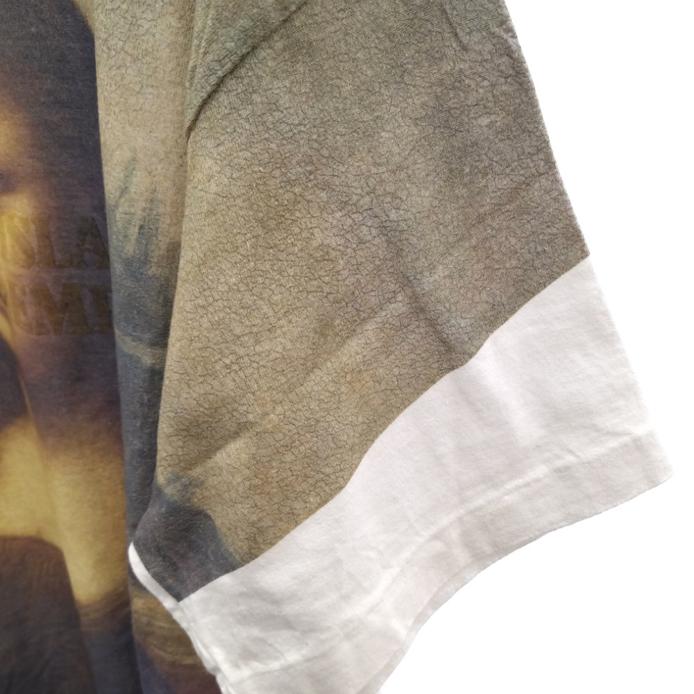 シュプリーム 22SS×ストーンアイランド モナリザ フォトプリントショートスリーブカットソー 半袖Tシャツ マルチカラー_画像5