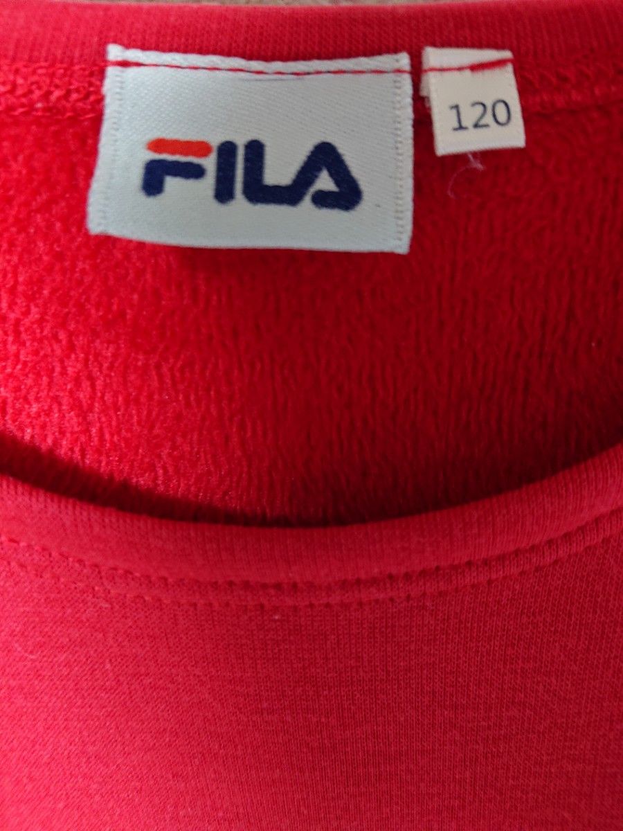 FILA  女の子ワンピース 裏起毛 120cm