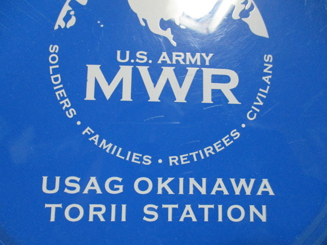 希少　沖縄　米軍特殊部隊グリーンベレー基地流れ品　TORII　STATION　USフリスビー_画像2