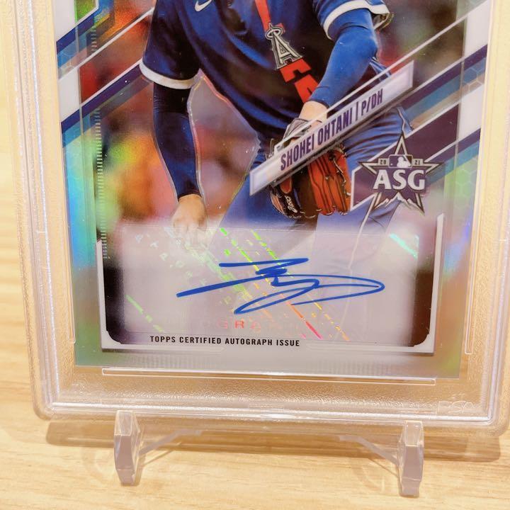 大谷翔平 直筆サインカード 2021 Topps chrome update 大谷翔平 直筆サインカード 2021 Topps chrome update