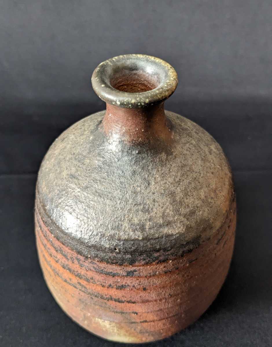 3346 arrow part .. Bizen . sake bottle also box less scratch ( search ) human national treasure Yamamoto . preeminence three man 