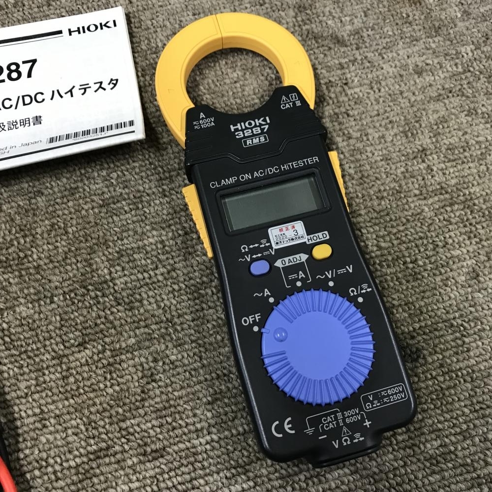人気沸騰 日置電機 HIOKI 3287 クランプオンAC/DCハイテスタ 電流計 AC