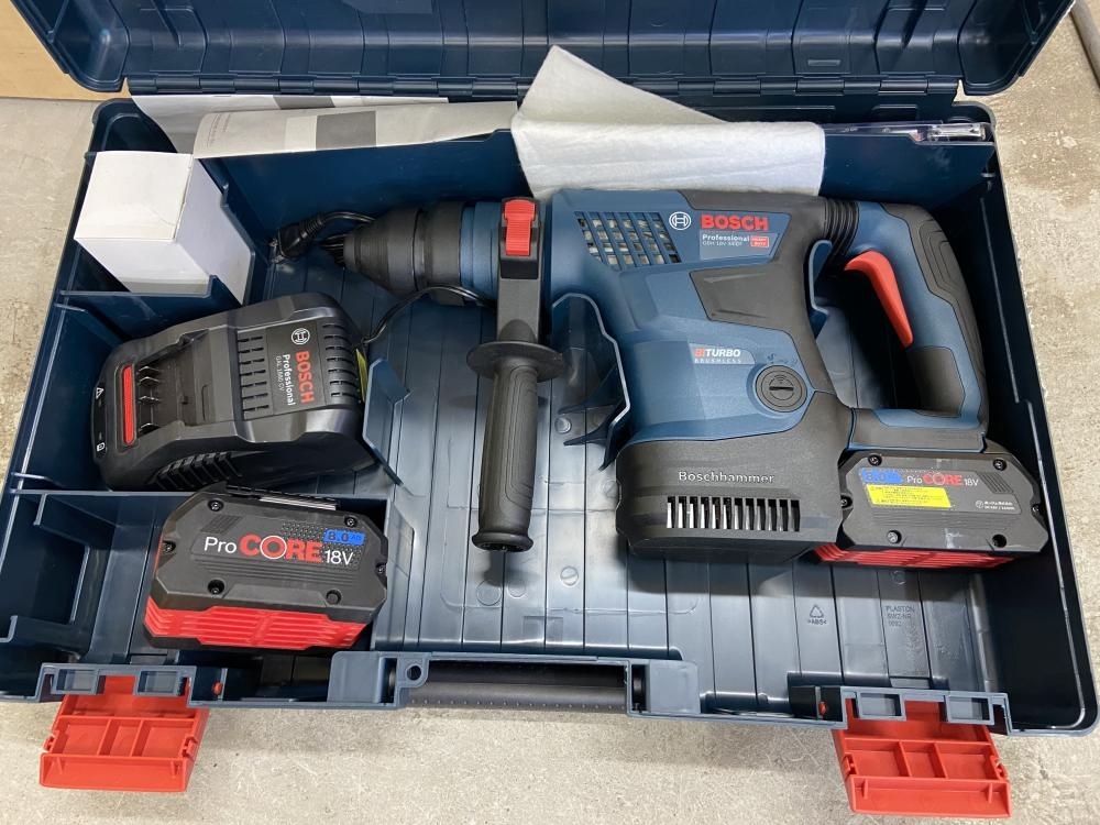 好評 005▽未使用品▽BOSCH GBH18V-34CF 充電式ハンマドリル 本体