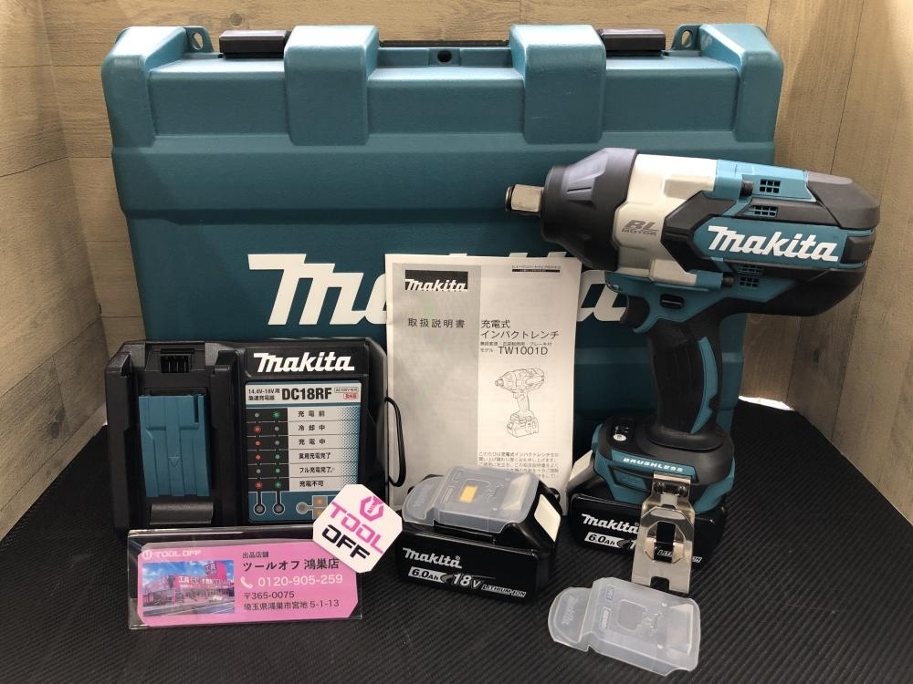 良質 016□未使用品□マキタ makita TW1001DRGX 保管品 充電式