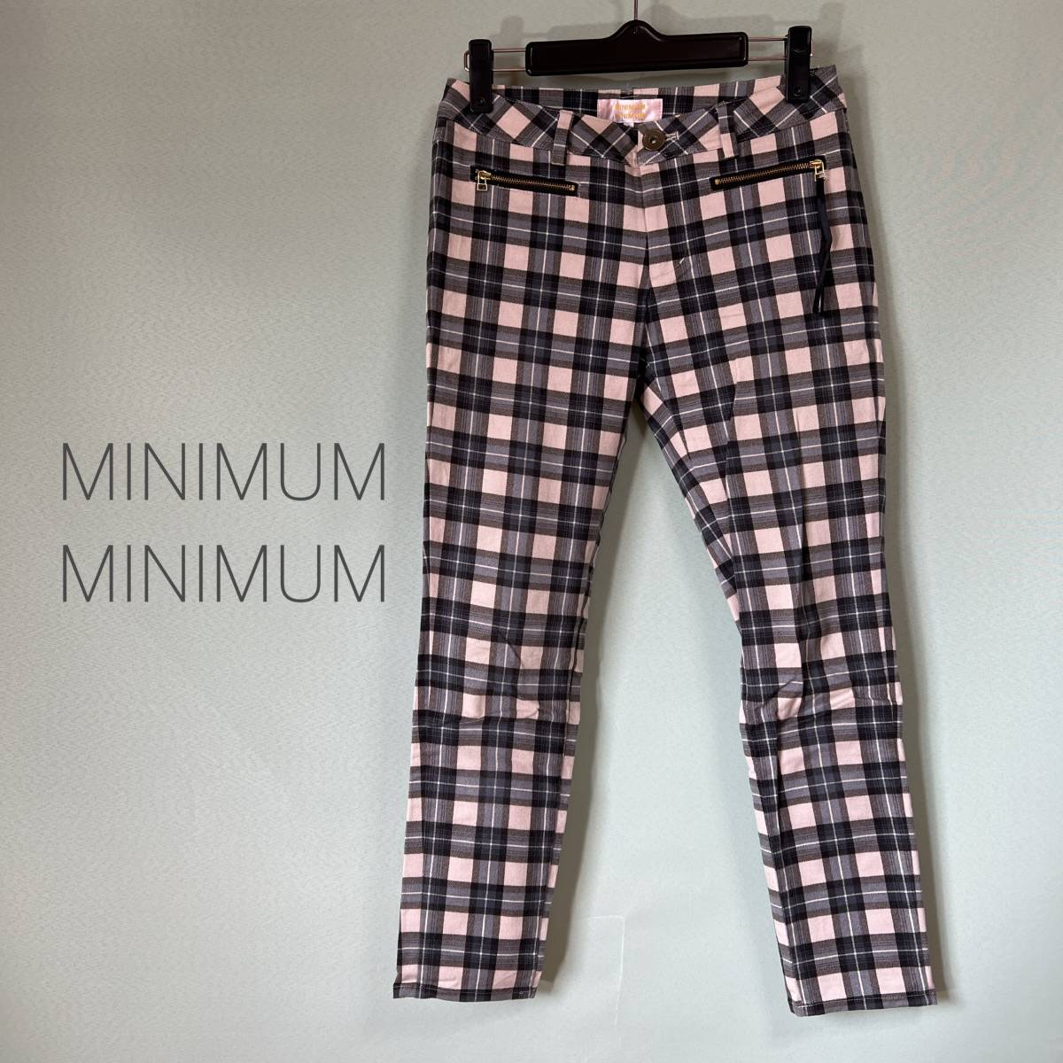 ◎ Минимальный минимальный укороченный брюки для брюк.
