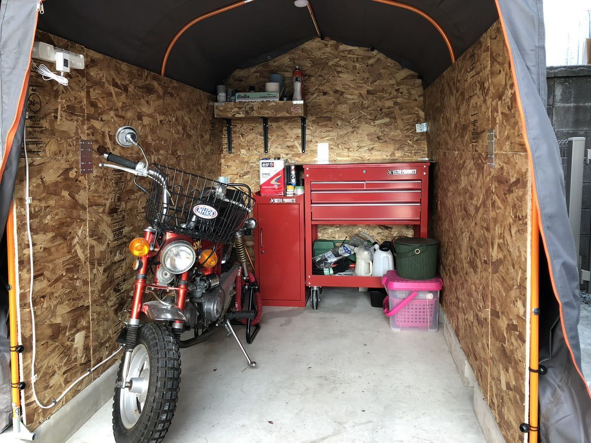 出産祝い 未使用品 ドッペルギャンガー バイクガレージ 2500 DCC538