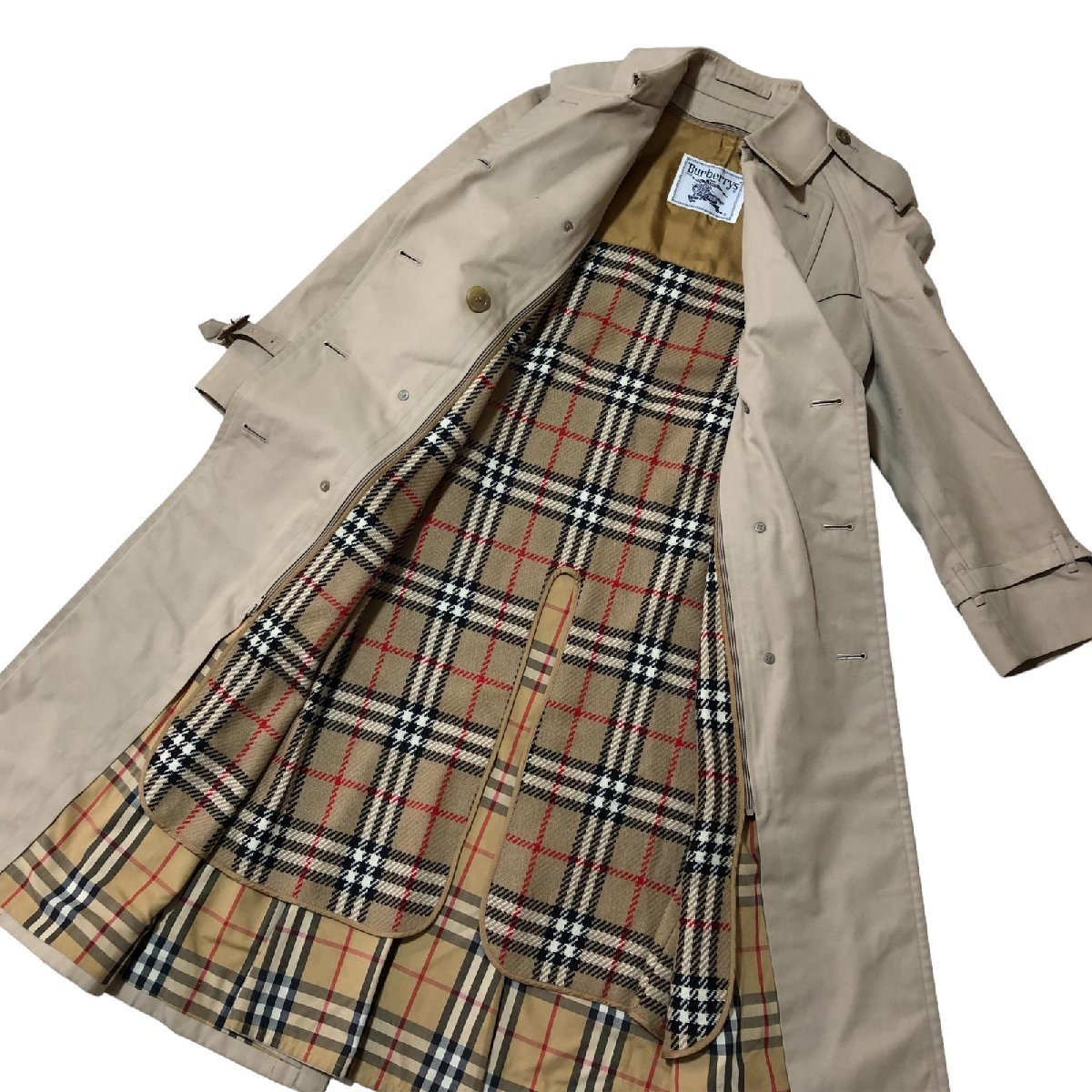 AL AP0001 英国製 England BURBERRY LONDON バーバリー ノバチェック