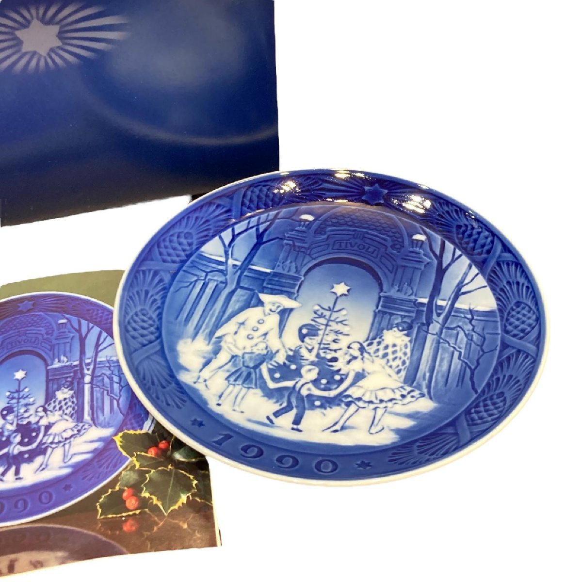 ☆Royal Copenhagen ロイヤルコペンハーゲン 1990 イヤープレート