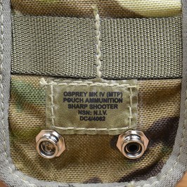 イギリス軍放出品 オスプレイ MK4 狙撃兵用 マガジンポーチ 3本収納 英軍 OSPREY アムニッションポーチ L85_画像6