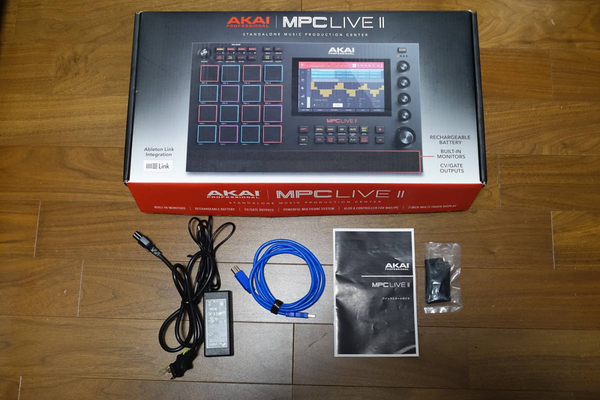 AKAI PROFESSIONAL MPC LIVE 2 SSD240組込 + MPC Software譲渡 +