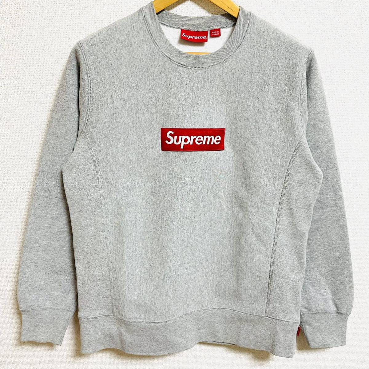 Supreme Box Logo Crew Neck 15aw | myglobaltax.com