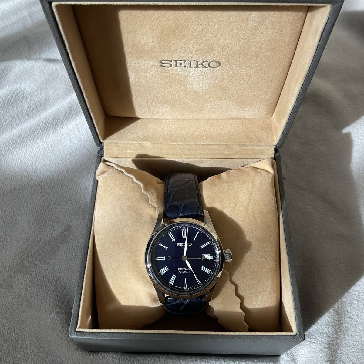 セイコー プレサージュ 青琺瑯 SEIKO PRESAGE SARX053 自動巻 未使用品