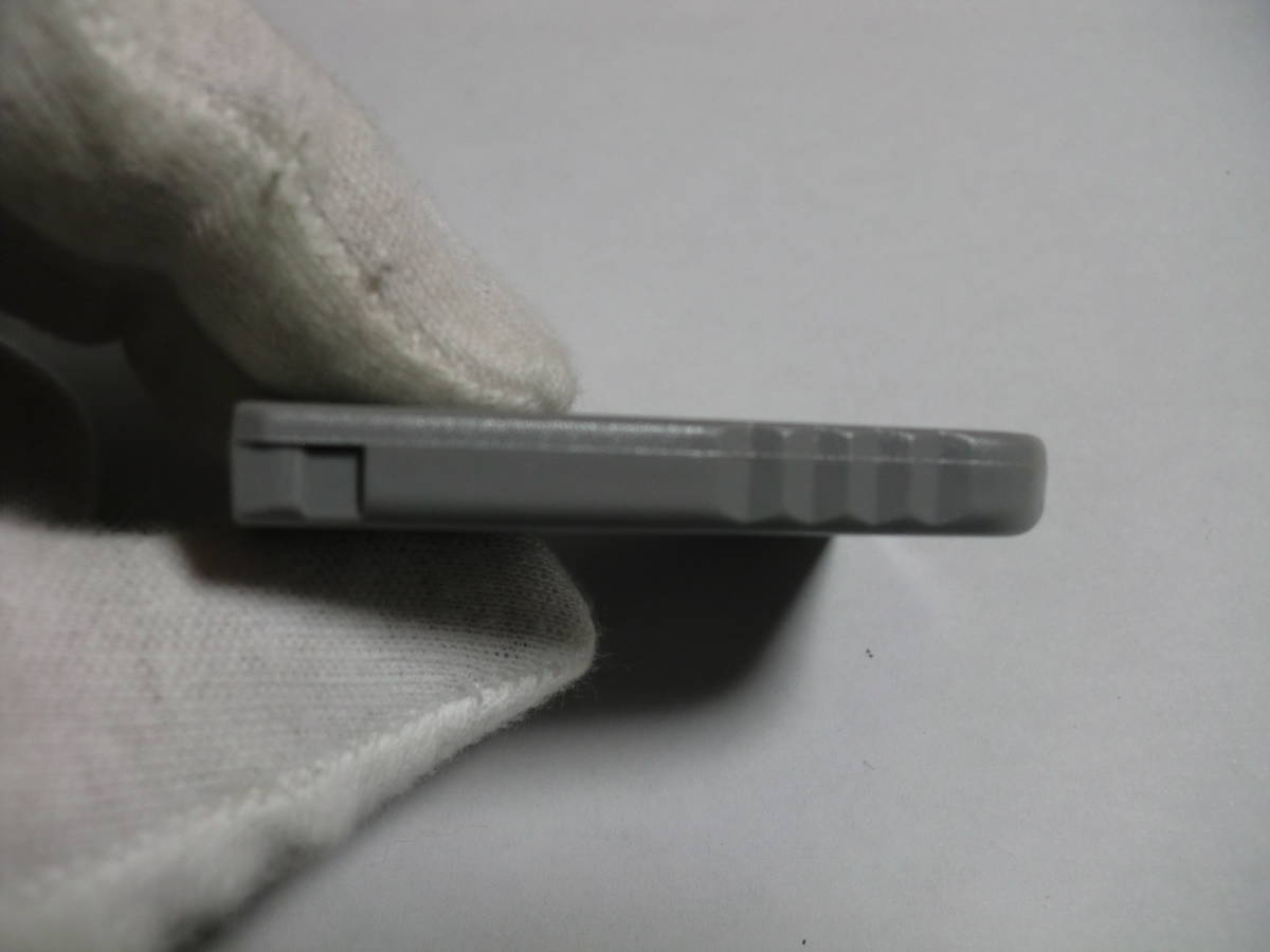 PS用 初代プレステ用 メモリーカード SONY SCPH-1020 認識確認・接点洗浄・簡易クリーニング済み カラー グレーの画像4