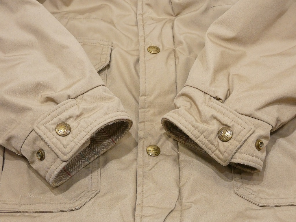 レア USA製 80s ビンテージ L.L.Bean Winter Shell Storm Coat ストーム コート Woolrich OEM S表記 M位 60s 70s 90s ビーン オールド_画像8