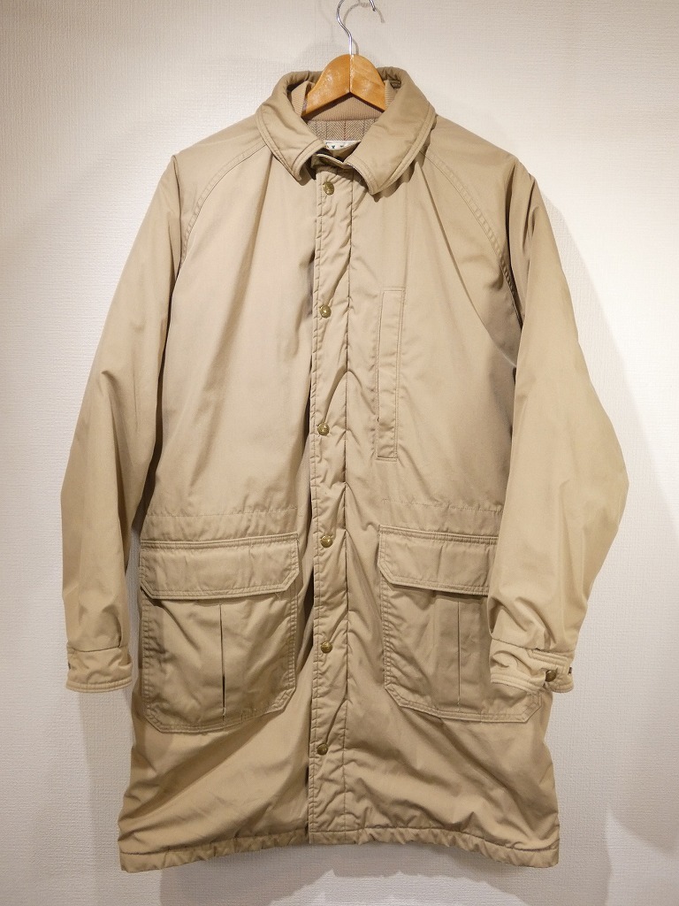 レア USA製 80s ビンテージ L.L.Bean Winter Shell Storm Coat ストーム コート Woolrich OEM S表記 M位 60s 70s 90s ビーン オールド_画像1