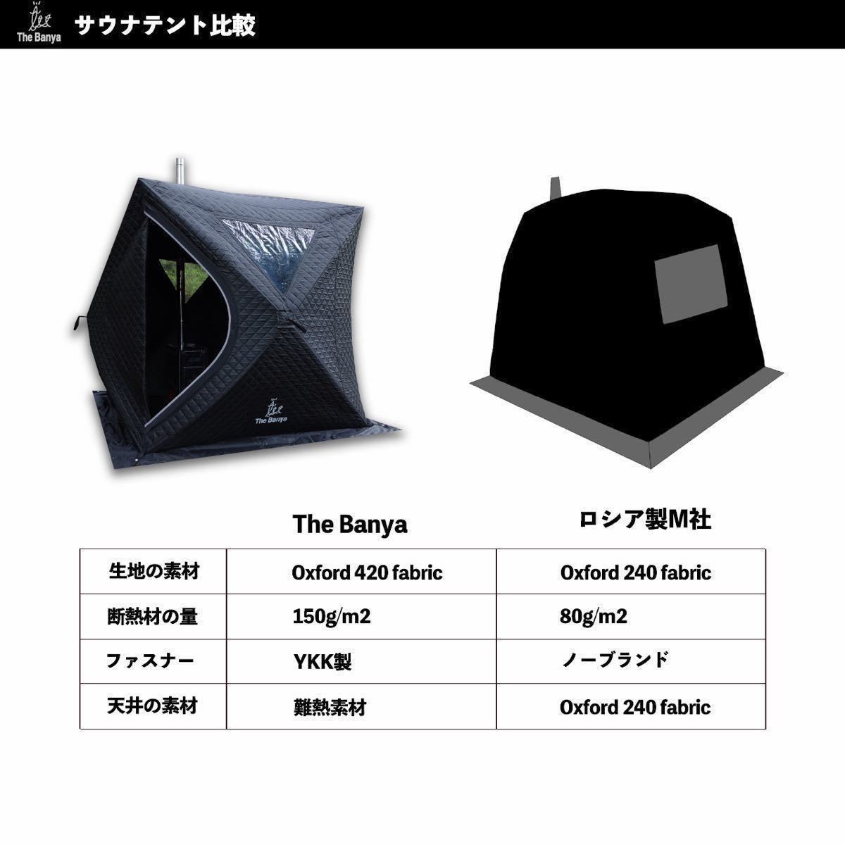 残り2点 The Banya MEISOU 瞑想 テントサウナ テント単品_画像4