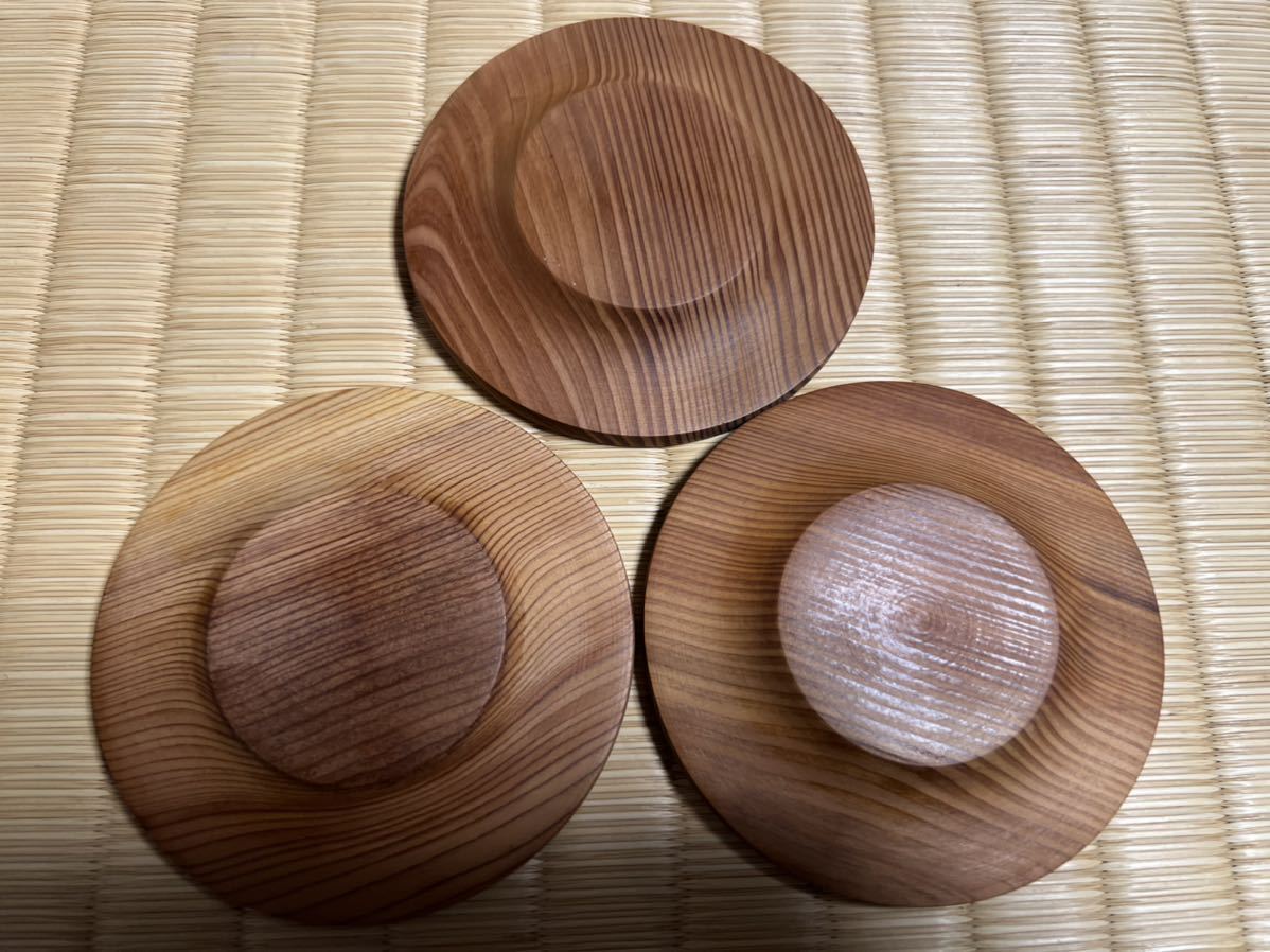 安い売り 屋久杉 茶托 5枚組 funleucemialinfoma.org