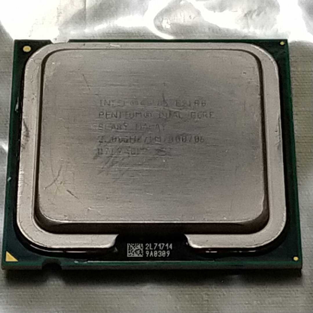 【動作確認】CPU Pentium DUALCORE E2180 2.0Ghz 1MBL2Cache FSB800Mhz LGA775_画像1