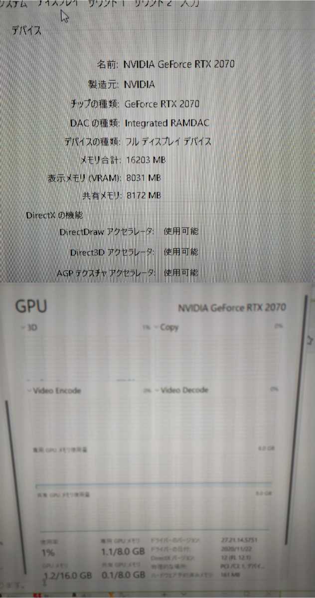 動作確認チェック済み MSI GeForce RTX 2070 AERO 8G PCIExp 8GB ...