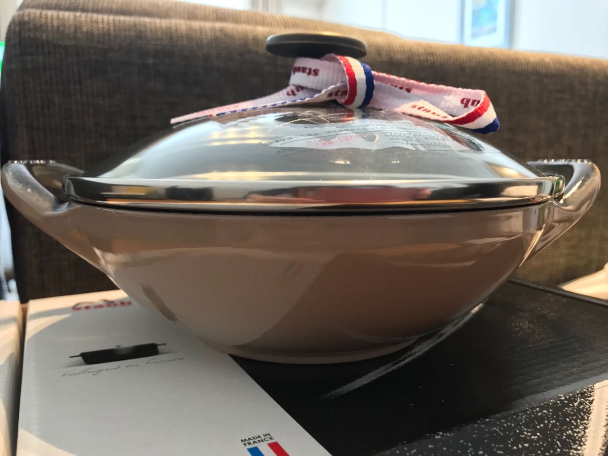 【新品】staub ストウブ ベビーウォック リネン シリアルあり