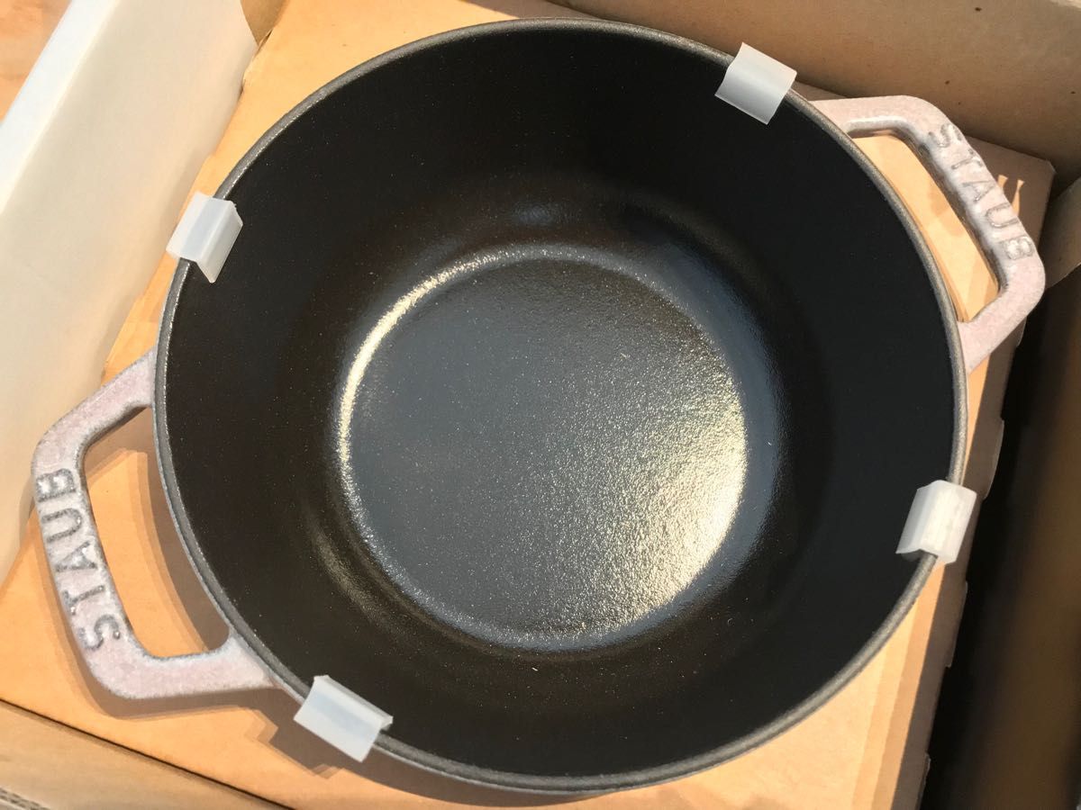 staub ストウブ Wa-NABE S ワナベ 16 cm スノーフレーク シフォンローズ