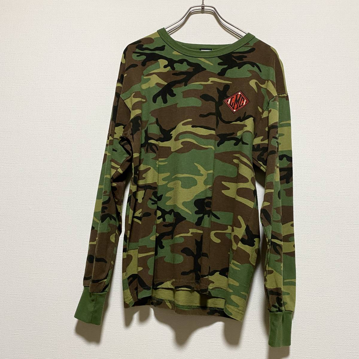 ロングTシャツ ロンT リアルツリーカモ US古着 迷彩 ハンティング
