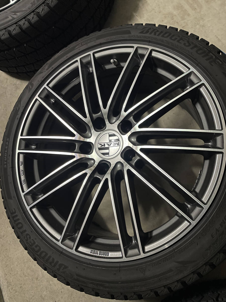 【美品】ポルシェ・タイカン◆センサー対応◆スタッドレス◆4本◆245/45R20◆275/40R20◆ブリザック◆BLIZZAK◆DM-V3◆2021年製造_画像5