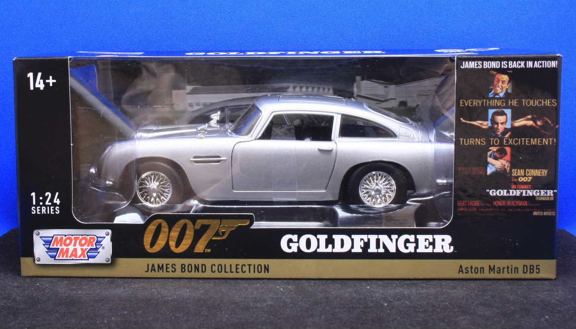 1/24 モーターマックス Aston Martin DB5 アストンマーチン 007 ゴールドフィンガー サンダーボール作戦 スカイフォール ボンドカー●_画像1