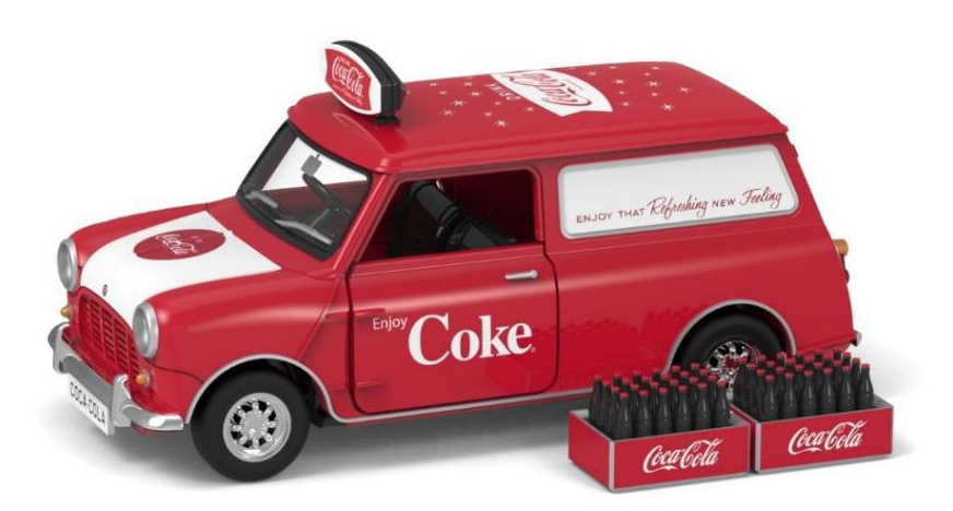 1/50 Tiny City モーリス MINI ミニ バン コカコーラ Coca-Cola ●_※イメージ画像