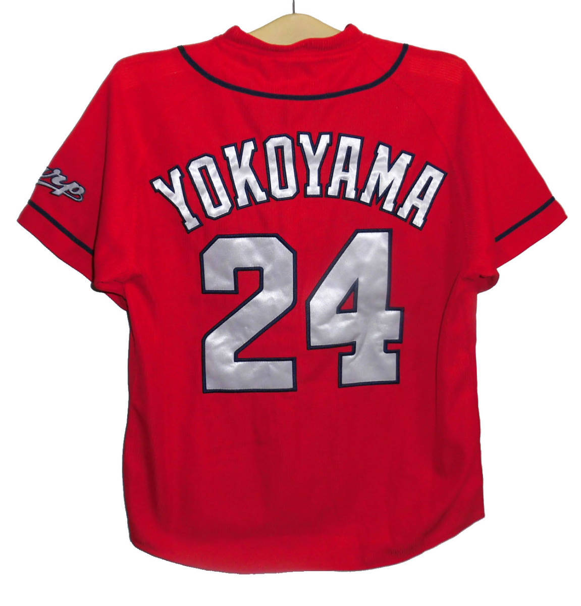 Ζ極美品 CARP 広島カープ DESCENTE デサント 横山弘樹 #24 ハイ Ζ極美品 CARP 広島カープ DESCENTE デサント 横山弘樹 #24 ハイ