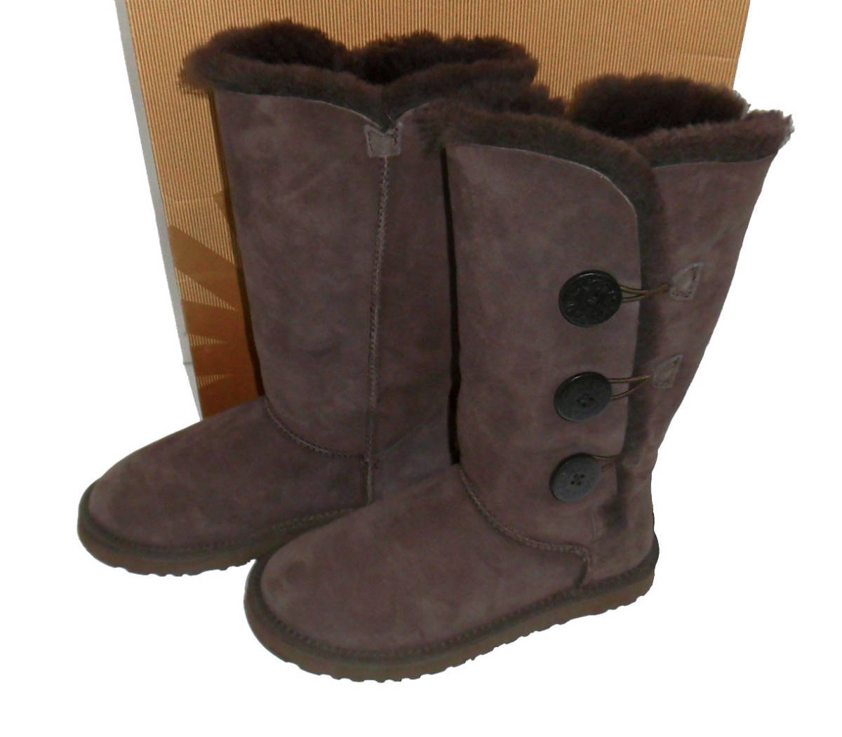 * use 1 times ultimate beautiful goods UGG Bailey Button Triplet UGG Bayley button tolip let 1873W boa mouton boots 