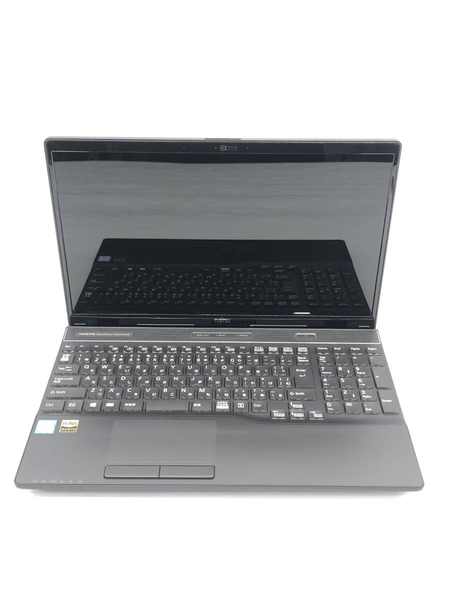 〇FUJITSU 富士通 LIFE BOOK ノートPC FMVA53D1B Win10 i7-8565U HDD1TB メモリ8GB 中古品〇_画像1