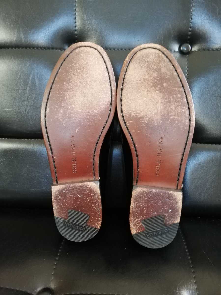 COLE HAAN コールハーン タッセルローファー 3506 サイズ6.5E モカシン 革靴 の画像4