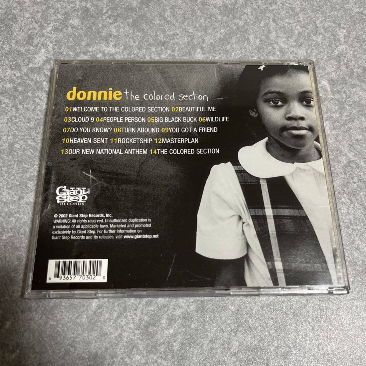 【Donnie】The Colored Section【1st Album】【Neo Soul / R&B】【送料無料】