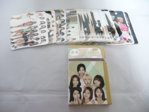  Korea K-POP *AOAe-o-e-* message card MESSAGE CARD 30PCS