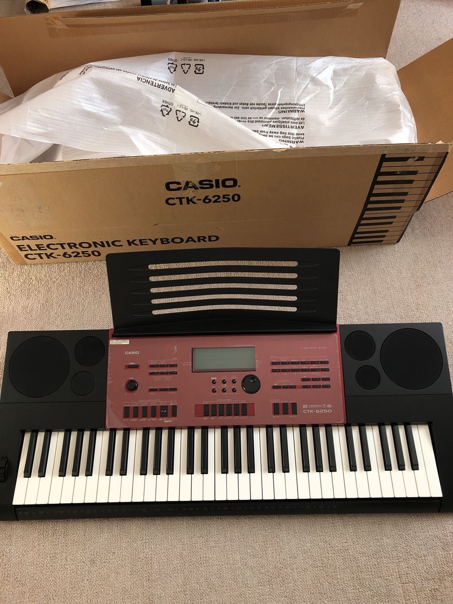 CASIO カシオ カシオ電子キーボード　ハイグレードキーボード　CTK-6250 61鍵盤