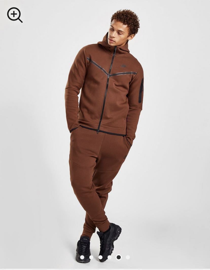 新品 日本未発売 海外正規品 NIKE TECH FLEECE セットアップ Sサイズ BROWN ナイキ テックフリース ブラウン 茶色 限定 レア