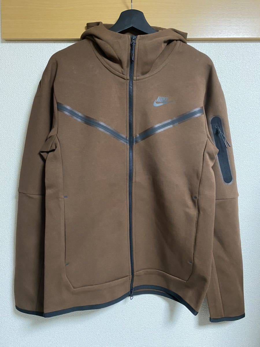 新品 日本未発売 海外正規品 NIKE TECH FLEECE セットアップ Sサイズ BROWN ナイキ テックフリース ブラウン 茶色 限定 レア