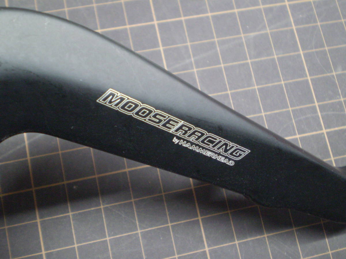カワサキ KX85/KX100 [01-20] MOOSE RACING アルミブレーキペダル/ブラック 新品在庫品_MOOSE RACINGアルミブレーキペダル