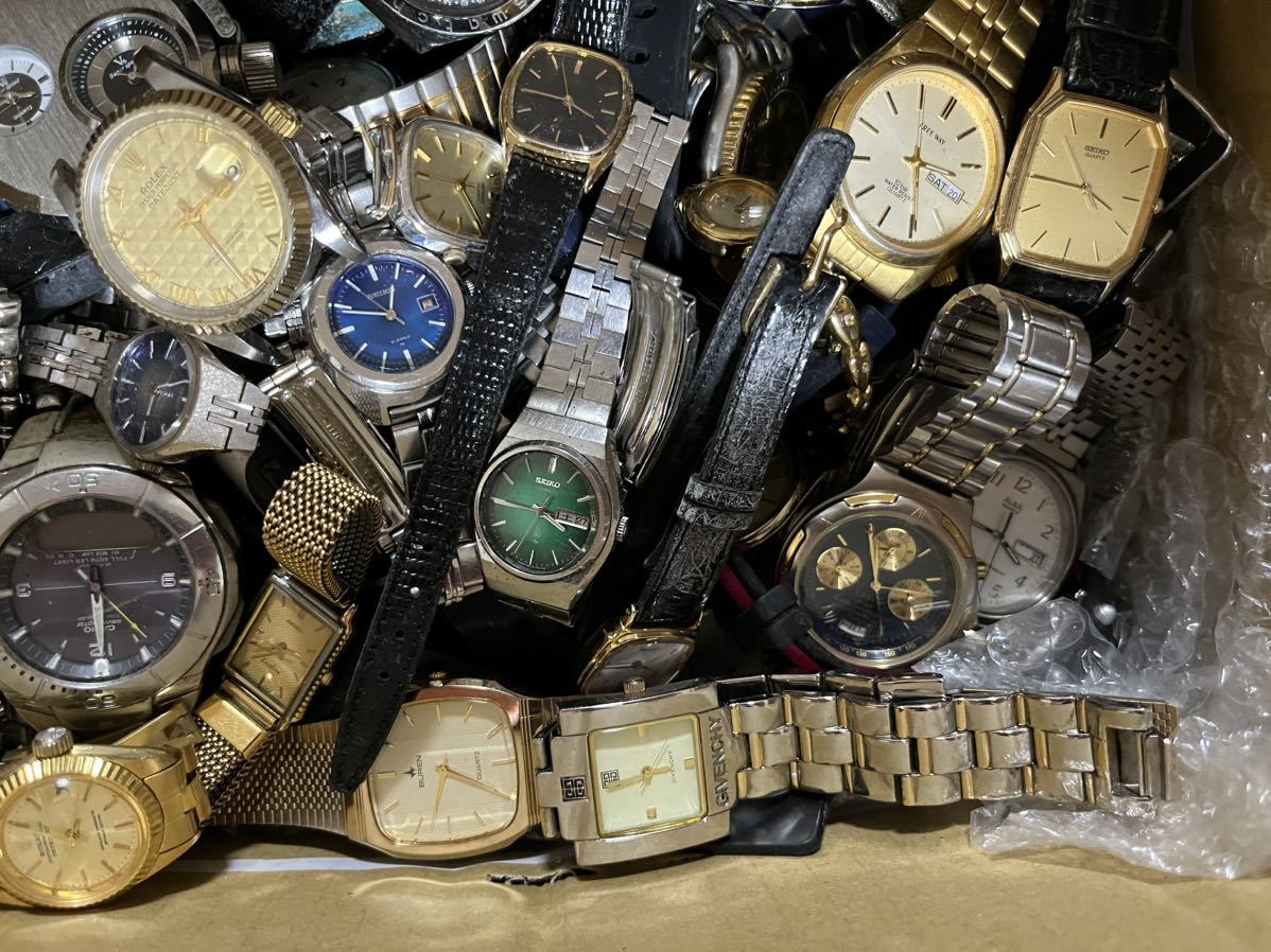 メンズ・レディース 腕時計 SEIKO CITIZEN CASIO 等 セイコー シチズン カシオ ジャンク 大量セット 
