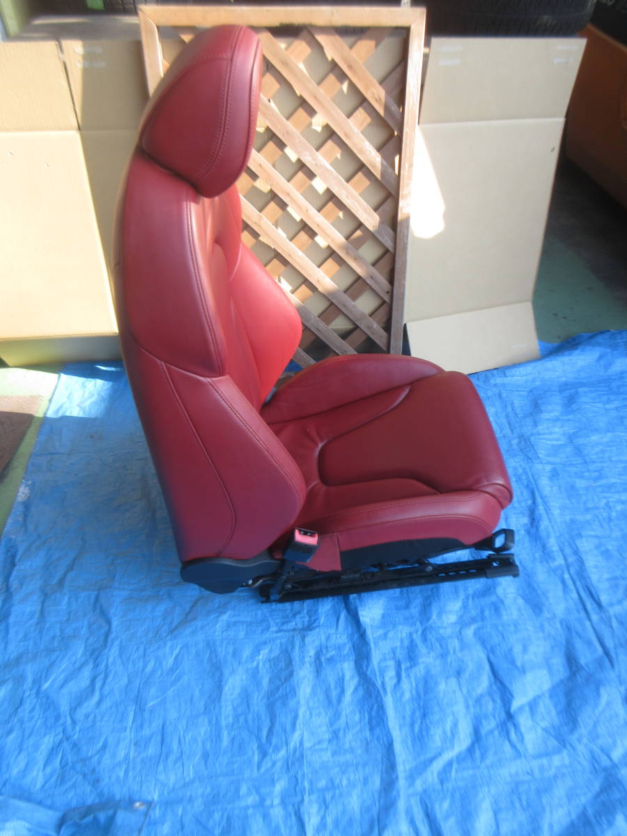 ②* Audi 8J series TT original passenger's seat * red red * gome private person sama stop in business office 